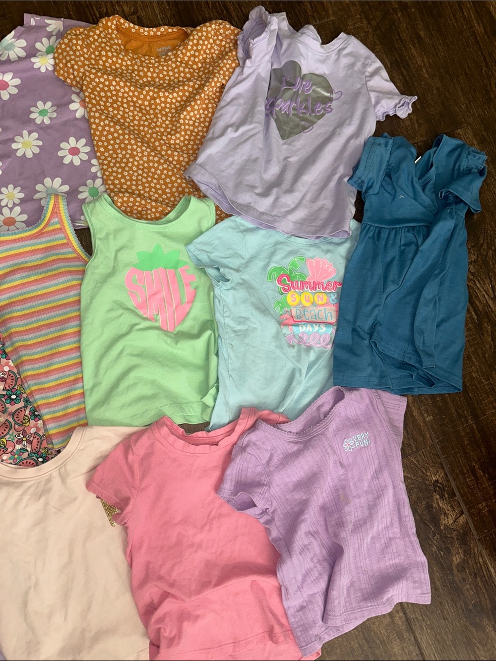 Bundle of 4t girls shirts - Picture 4 of 9